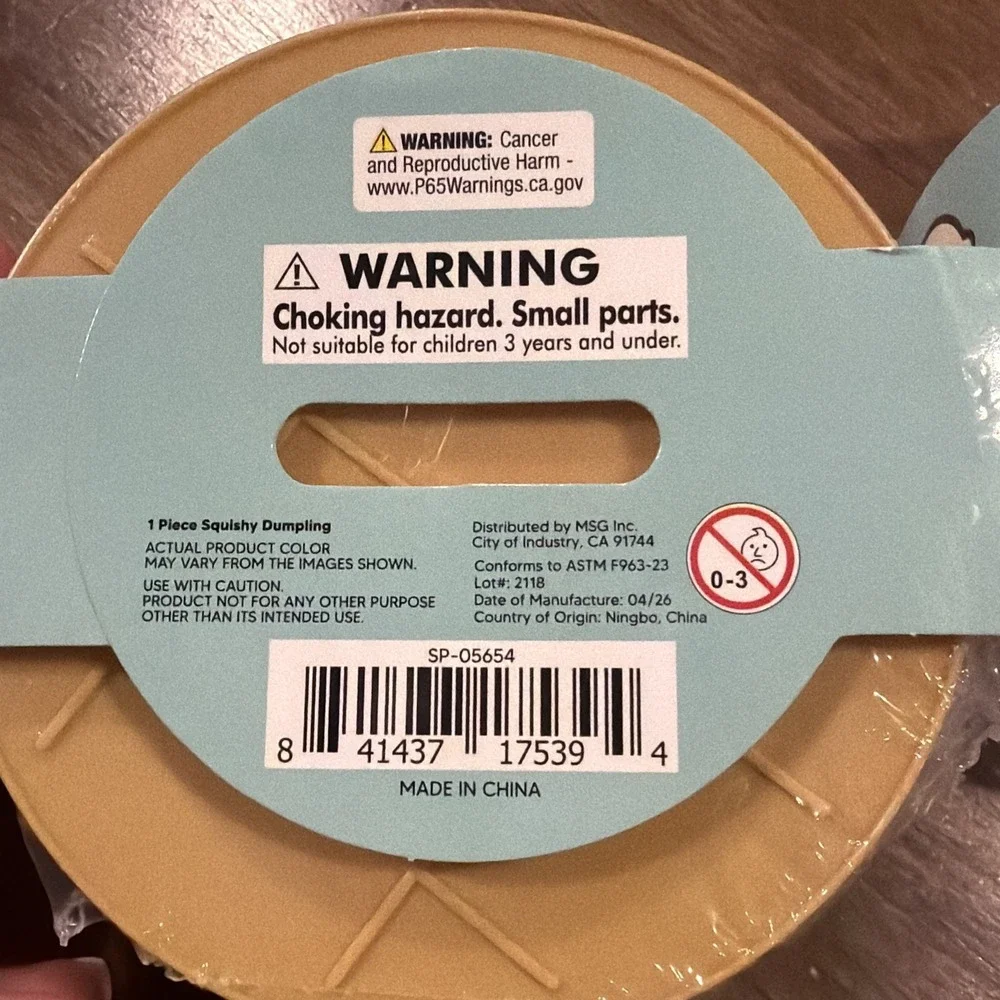 Lot Of 2 Mystery Dumplings NEW SEALED